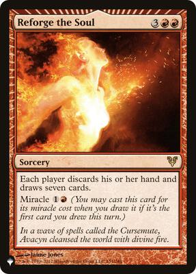 Reforge the Soul card from The List Reprints