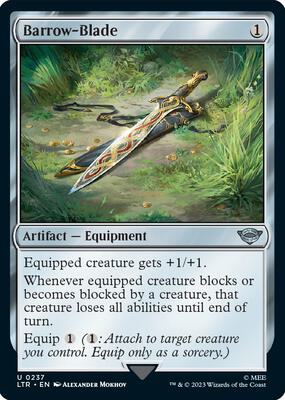 Barrow-Blade card from Universes Beyond: The Lord of the Rings: Tales of Middle-earth