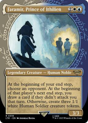 Faramir, Prince of Ithilien (Showcase) card from Universes Beyond: The Lord of the Rings: Tales of Middle-earth
