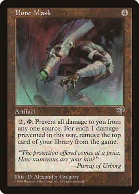 Bone Mask card from Mirage