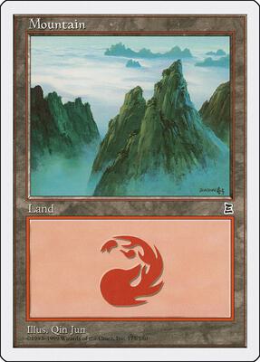 Mountain (175) card from Portal Three Kingdoms