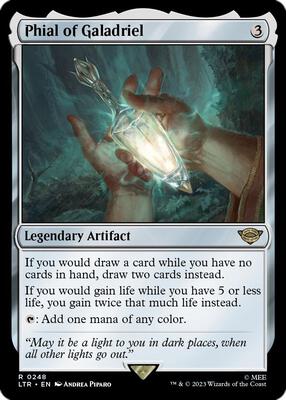 Phial of Galadriel card from Universes Beyond: The Lord of the Rings: Tales of Middle-earth