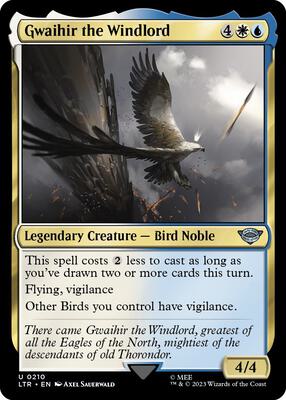 Gwaihir the Windlord card from Universes Beyond: The Lord of the Rings: Tales of Middle-earth