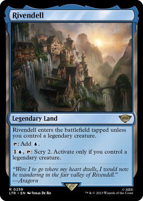 Rivendell card from Universes Beyond: The Lord of the Rings: Tales of Middle-earth