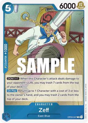 Zeff card from Pillars of Strength