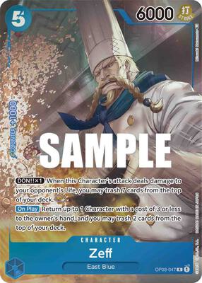 Zeff (Alternate Art) card from Pillars of Strength