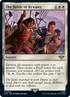 The Battle of Bywater card from Universes Beyond: The Lord of the Rings: Tales of Middle-earth