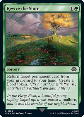 Revive the Shire card from Universes Beyond: The Lord of the Rings: Tales of Middle-earth