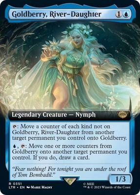Goldberry, River-Daughter (Extended Art) card from Universes Beyond: The Lord of the Rings: Tales of Middle-earth
