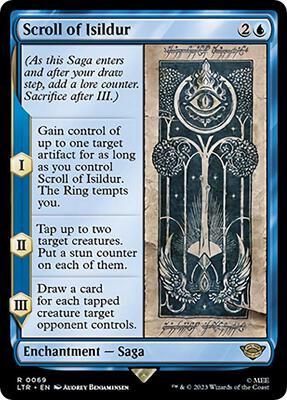 Scroll of Isildur card from Universes Beyond: The Lord of the Rings: Tales of Middle-earth