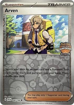 Arven - 166/198 (Regional Championships) card from League & Championship Cards