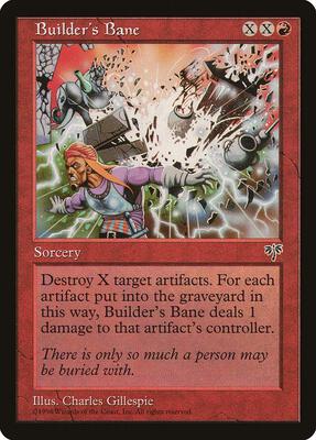 Builder's Bane card from Mirage