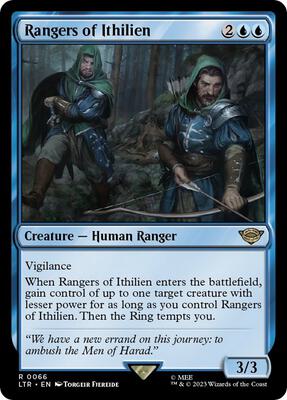 Rangers of Ithilien card from Universes Beyond: The Lord of the Rings: Tales of Middle-earth