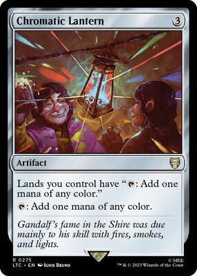 Chromatic Lantern card from Commander: The Lord of the Rings: Tales of Middle-earth
