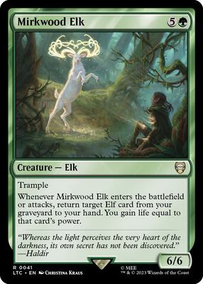 Mirkwood Elk card from Commander: The Lord of the Rings: Tales of Middle-earth