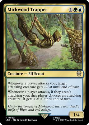Mirkwood Trapper card from Commander: The Lord of the Rings: Tales of Middle-earth