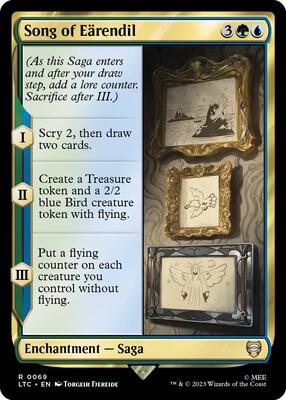 Song of Earendil card from Commander: The Lord of the Rings: Tales of Middle-earth