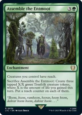 Assemble the Entmoot card from Commander: The Lord of the Rings: Tales of Middle-earth