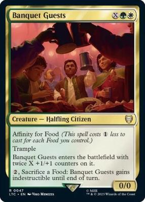 Banquet Guests card from Commander: The Lord of the Rings: Tales of Middle-earth