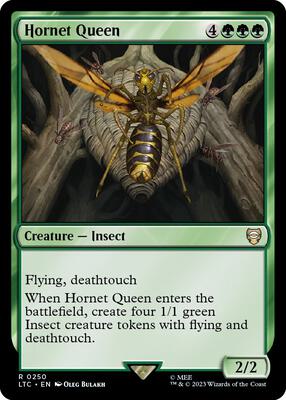 Hornet Queen card from Commander: The Lord of the Rings: Tales of Middle-earth