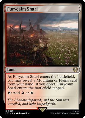 Furycalm Snarl card from Commander: The Lord of the Rings: Tales of Middle-earth