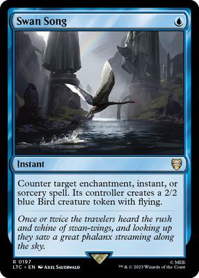 Swan Song card from Commander: The Lord of the Rings: Tales of Middle-earth