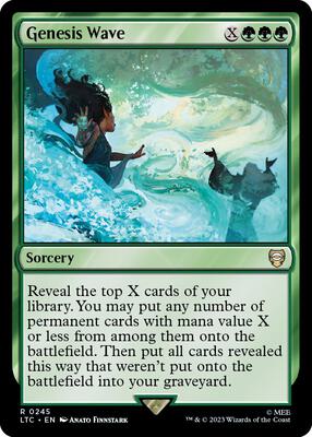 Genesis Wave card from Commander: The Lord of the Rings: Tales of Middle-earth