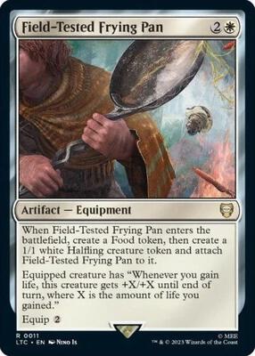 Field-Tested Frying Pan card from Commander: The Lord of the Rings: Tales of Middle-earth
