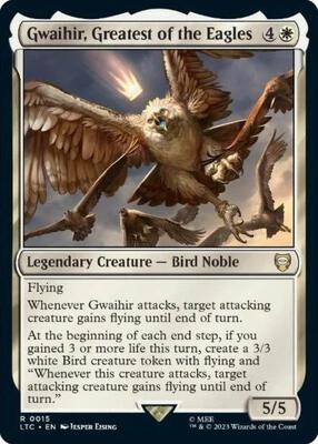 Gwaihir, Greatest of the Eagles card from Commander: The Lord of the Rings: Tales of Middle-earth