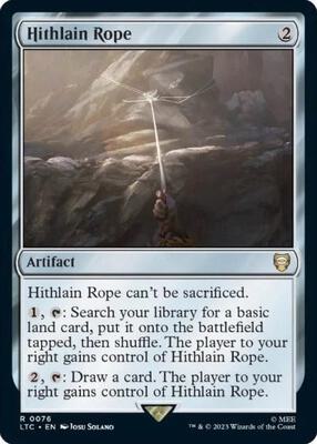 Hithlain Rope card from Commander: The Lord of the Rings: Tales of Middle-earth