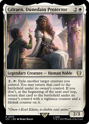 Gilraen, Dunedain Protector card from Commander: The Lord of the Rings: Tales of Middle-earth