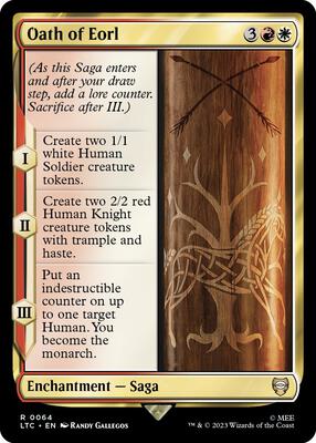 Oath of Eorl card from Commander: The Lord of the Rings: Tales of Middle-earth