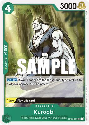 Kuroobi card from Pillars of Strength