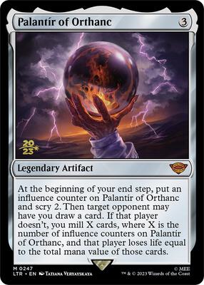 Palantir of Orthanc card from Prerelease Cards