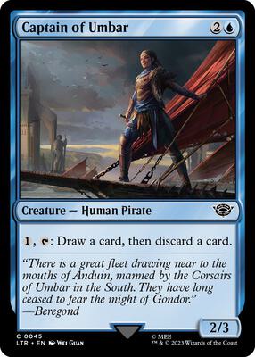 Captain of Umbar card from Universes Beyond: The Lord of the Rings: Tales of Middle-earth
