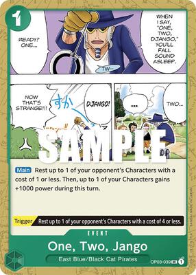 One, Two, Jango card from Pillars of Strength