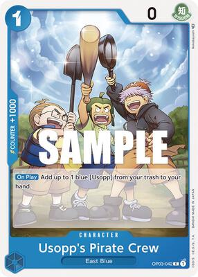 Usopp's Pirate Crew card from Pillars of Strength