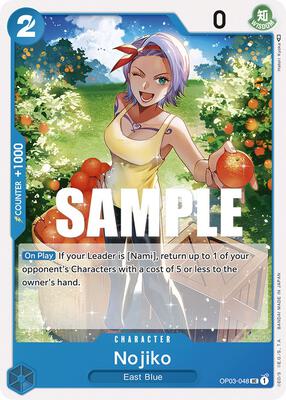 Nojiko card from Pillars of Strength