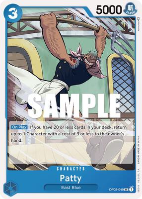 Patty card from Pillars of Strength