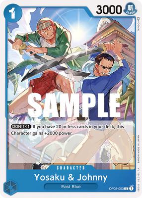 Yosaku & Johnny card from Pillars of Strength