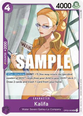 Kalifa (060) card from Pillars of Strength