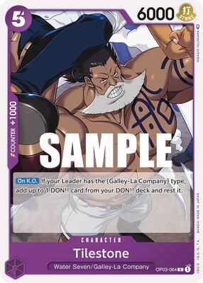Tilestone card from Pillars of Strength