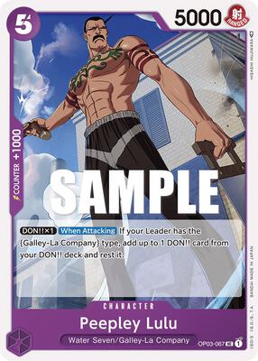 Peepley Lulu card from Pillars of Strength