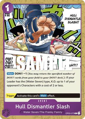 Hull Dismantler Slash card from Pillars of Strength