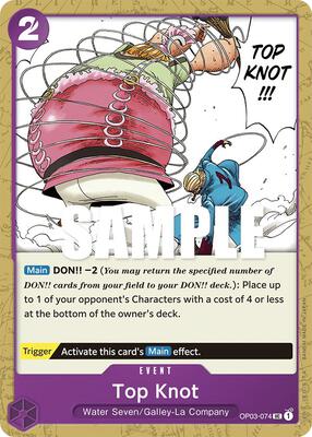 Top Knot card from Pillars of Strength