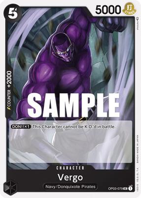 Vergo card from Pillars of Strength