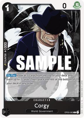Corgy card from Pillars of Strength