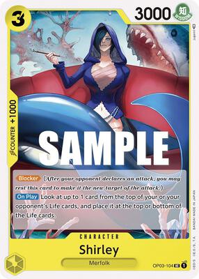 Shirley card from Pillars of Strength