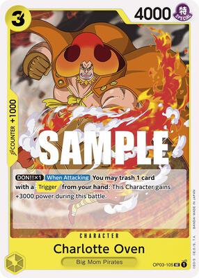 Charlotte Oven card from Pillars of Strength