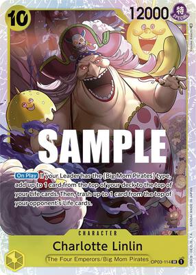 Charlotte Linlin (114) card from Pillars of Strength